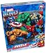 Search : Marvel Heroes 100-Piece Jigsaw Puzzle with Captain America, Hulk, Thor, Spiderman and Fantastic Four