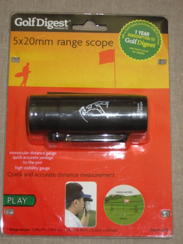 Golf Digest Range Scope - Black