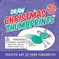 Draw Christmas Thumb Prints: Festive Art at Your Fingertips (Klutz)