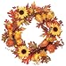GKI Bethlehem Lighting 24-Inch 35-Light Sunflower Harvest Wreath