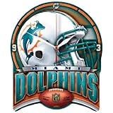 Miami Dolphins NFL High Definition Clock by Wincraft