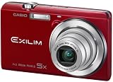 Casio Exilim EX-ZS15 Digitalkamera (14 Megapixel, 5-fach opt. Zoom, 7,6 cm (3 Zoll) Touchscreen, HD-Video) rot