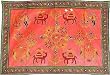 Tapestry Wall Hangings In Applique Patchwork Thread And Mirror Embroidery Home Decorating And Furnishing For Interiors Handcrafted Asian Bedroom D&eacute;cor (agwall037)