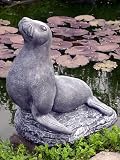 Eigenschaften Tiefes Kunsthandwerk GbR  / Seehund groß schiefergrau