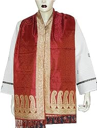 Girls Scarfs Premium Silk India Dress 22 x 72 inches (nsrfp082)