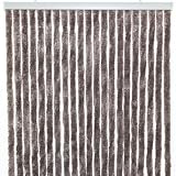 Rideau de porte Chenille Taupe