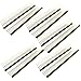 10 Pcs 1x40 Pin 2.54mm Pitch Straight Single Row PCB Board Pin Headers