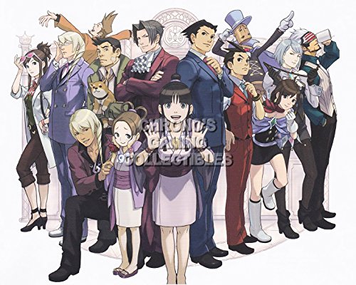 CGC Huge Poster - Phoenix Wright Nintendo DS 3DS Wii U IOS - PHW005 (24" X 36")
