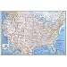 USA Classic Political Map Laminated