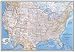  : National Geographic Maps :  United States Political , Planokarte