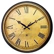 Deep Case Distressed Resin Clock