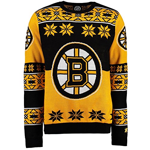 BOSTON BRUINS BIG LOGO UGLY SWEATER