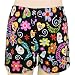 Black Floral Voodoo Boxer Shorts ~ Tepper Jackson
