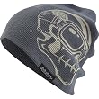 Troy Lee Designs Skully Men's Beanie Casual Hat w/ Free B&F Heart Sticker Bundle - Charcoal
