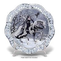 The Ice Princess Fantasy Art Collector Plate: Unique Home Decor by The Bradford Exchange