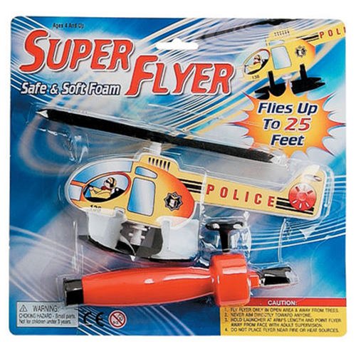 Super Foam Flyer Emergency Helicopter Assorted