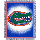 Florida Gators Triple Woven Jacquard NCAA Throw (019 Focus) by Northwest (48x60)
