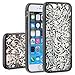 iPhone 6 Case - VENA [TACT ARMOR] Shock Absorbent Slim Hybrid Quill Pattern Cover for Apple iPhone 6 (4.7