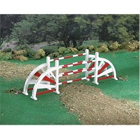 Show Jumping Oxer Jump - Red and White� by Breyer