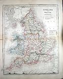 1837 Map England Wales Isle Man Lands End Channel 61QGyZhZe7L. SL160 1837 Map England Wales Isle Man Lands End Channel