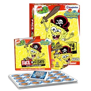 SpongeBob SquarePants Fact or Fishy DVD Game