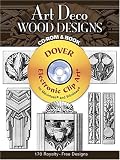Art Deco Wood Designs CD-ROM and Book (Electronic Clip Art)