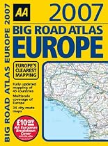 AA Big Road Atlas Europe 2007 (AA Atlases)