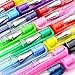 Soucolor 48 Piece Multicolor Gel Pens Set - Ideal for Adult Coloring Books ,Scrapbooking,Doodling,Drawing and Craft