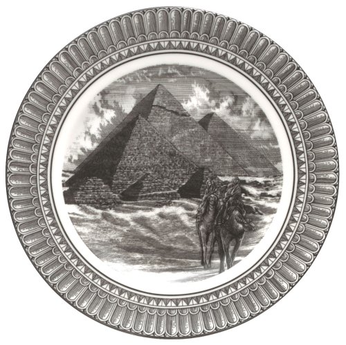 PTS America 222 Fifth Slice of Life Great Pyramids 11-inch Dinner Plate by PTS America