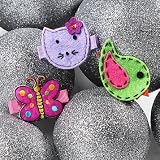 Set of 3 Children's Animal Hair Clips