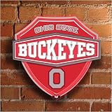 Ohio State Buckeyes Neon Shield Wall/Window Lamp