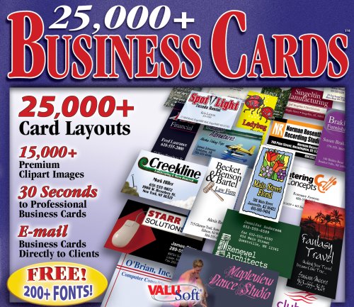 25,000 Business Cards (Jewel Case)