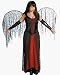 Goth Fairy Adult Halloween Costume Size 6-12 (B90)