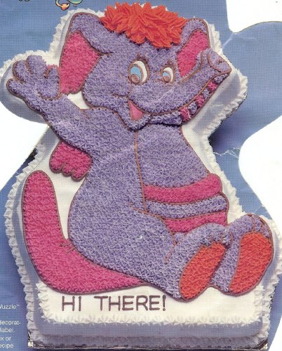 Wilton Disney Hasbro Wuzzles Eleroo Elephant Cake Pan (2105-1950, 1985) Retired Collectible