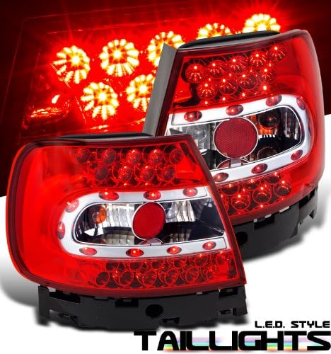 1996 - 2001 AUDI A4 RED LED TAIL LIGHTS RED ABM