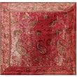 Pillowcases India Gift Christmas Presents Silk Fabric 12x12 inches (bcbr307)
