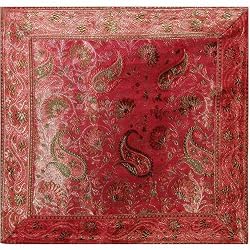 Pillowcases India Gift Christmas Presents Silk Fabric 12x12 inches (bcbr307)