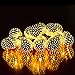 Ucharge Globe String Lights 20Led 25ft Led Christmas Lights for Home, Garden, Patio, Party Decorative - Warm Light