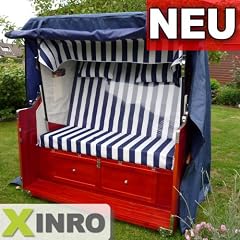 LUXUS XXXL Strandkorbh�lle Strandkorbschutzh�lle Premium Strandkorb Schutzh�lle Bootsplane 165cm B x 165cm H x 100cm T