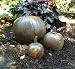Decorative, cast stone artificial pumpkin, 3 sizes, fall & autumn decor, halloween decoration