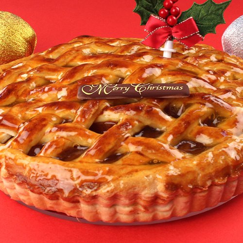 巨大!7号のアップルパイ