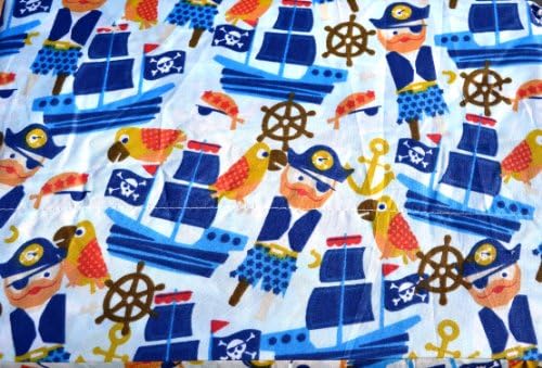 All-star Bedding 4 Piece FULL Pirate Sheet Set