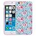 iPhone 6S Case, iPhone 6 Case, Style4U Printed Design Slim Fit Hybrid Armor Case for Apple iPhone 6S / 6 with 1 Stylus and 1 HD Clear Screen Protector [Flower Pink]