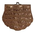 Full Beaded, Mini Clutch, Shell Shape ,Evening Bags - Jenny (61 7005)