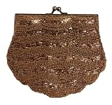 Full Beaded, Mini Clutch, Shell Shape ,Evening Bags - Jenny (61 7005)