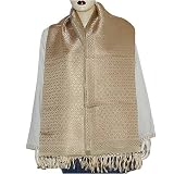 Paisley Scarves Premium Silk India Clothes 22 x 72 inches