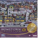 Image Hometown Collection Limited Edition 1000 Piece Puzzle Featuring the Art of Heronim - Best of Snow