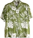 Exquisite Hawaiian Men's Hawaiian Aloha Rayon Shirt