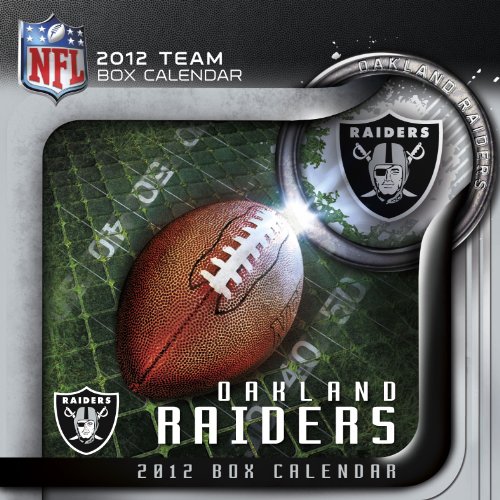 2012 OAKLAND RAIDERS BOX CALENDAR