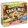 Nature Valley Chewy Trail Mix Bars, Mixed Berry, 6-Count Boxes (Pack of 12)
